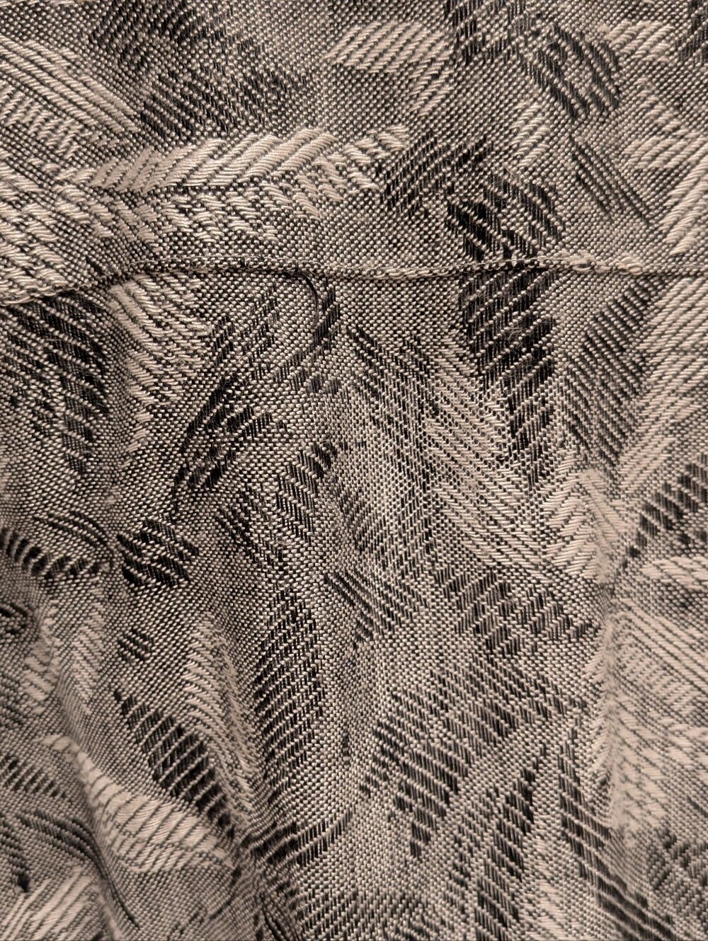 Linen Patterned Blazer - Picture 3 of 5